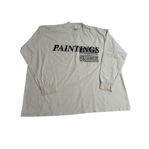 Some Ware Paintings Long Sleeve T-Shirt in White - Picture 1 of 5